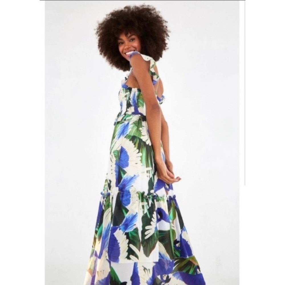 FARM Rio Blue Wind Maxi Dress - Picture 4 of 4